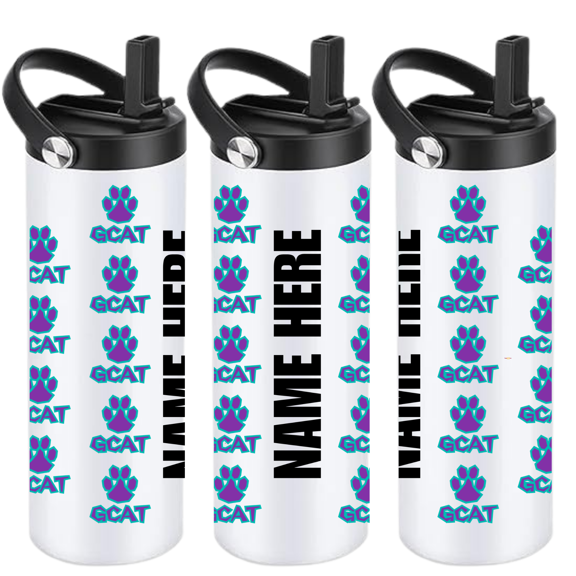 Personalized Insulated Sports Bottle 20oz (Customized) - GCAT