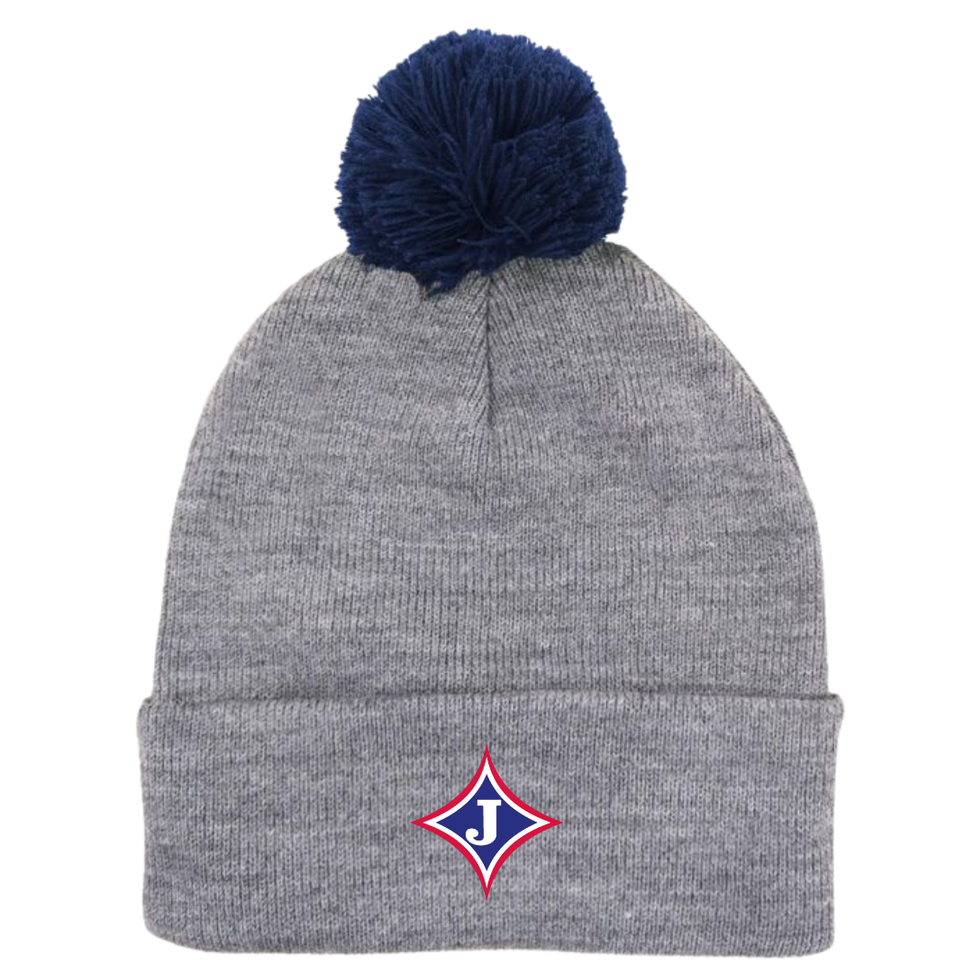 Puff Ball Beanie (Customized) - Jefferson