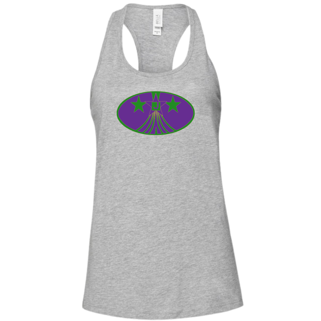 Ladies Racerback Flowy Tank (Customoized) - Streamline and Sprint (The J)