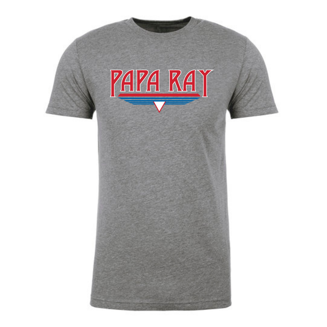 Papa Ray Short Sleeve T-Shirt (Heat Press) - Stingrays Swimming