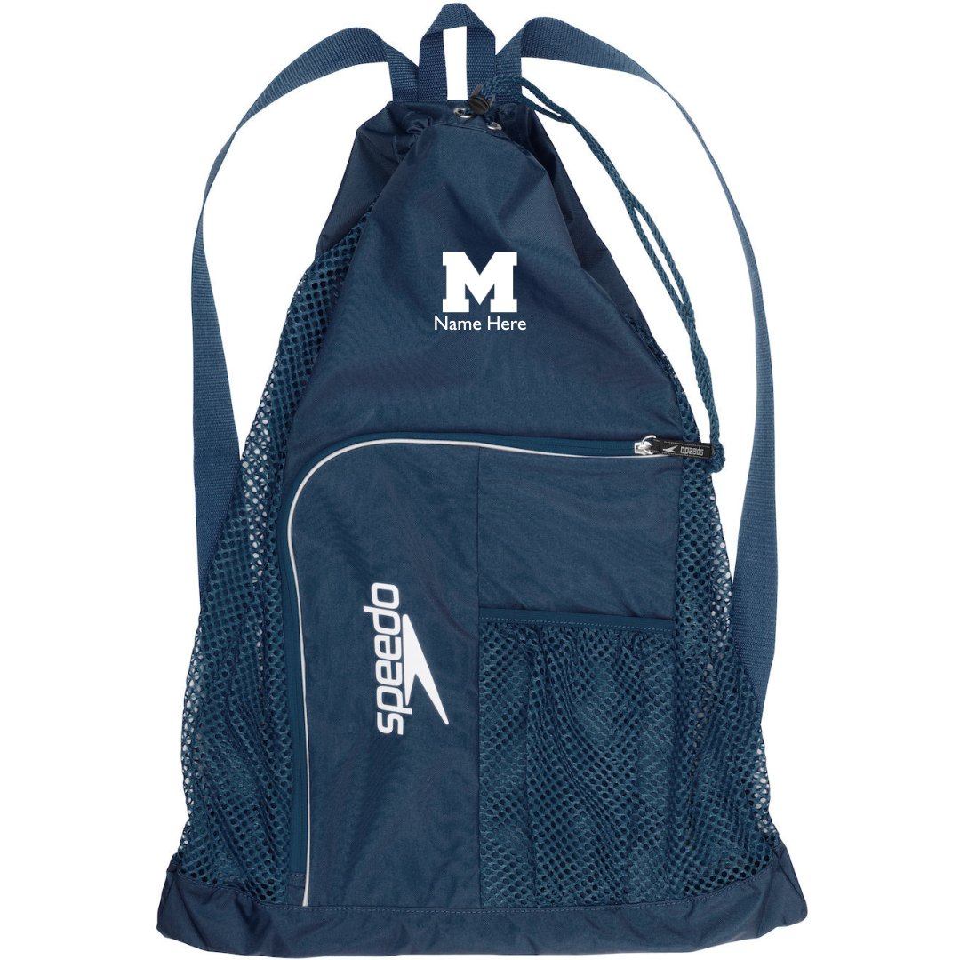 Speedo Deluxe Ventilator Backpack (Customized) - Marietta High School