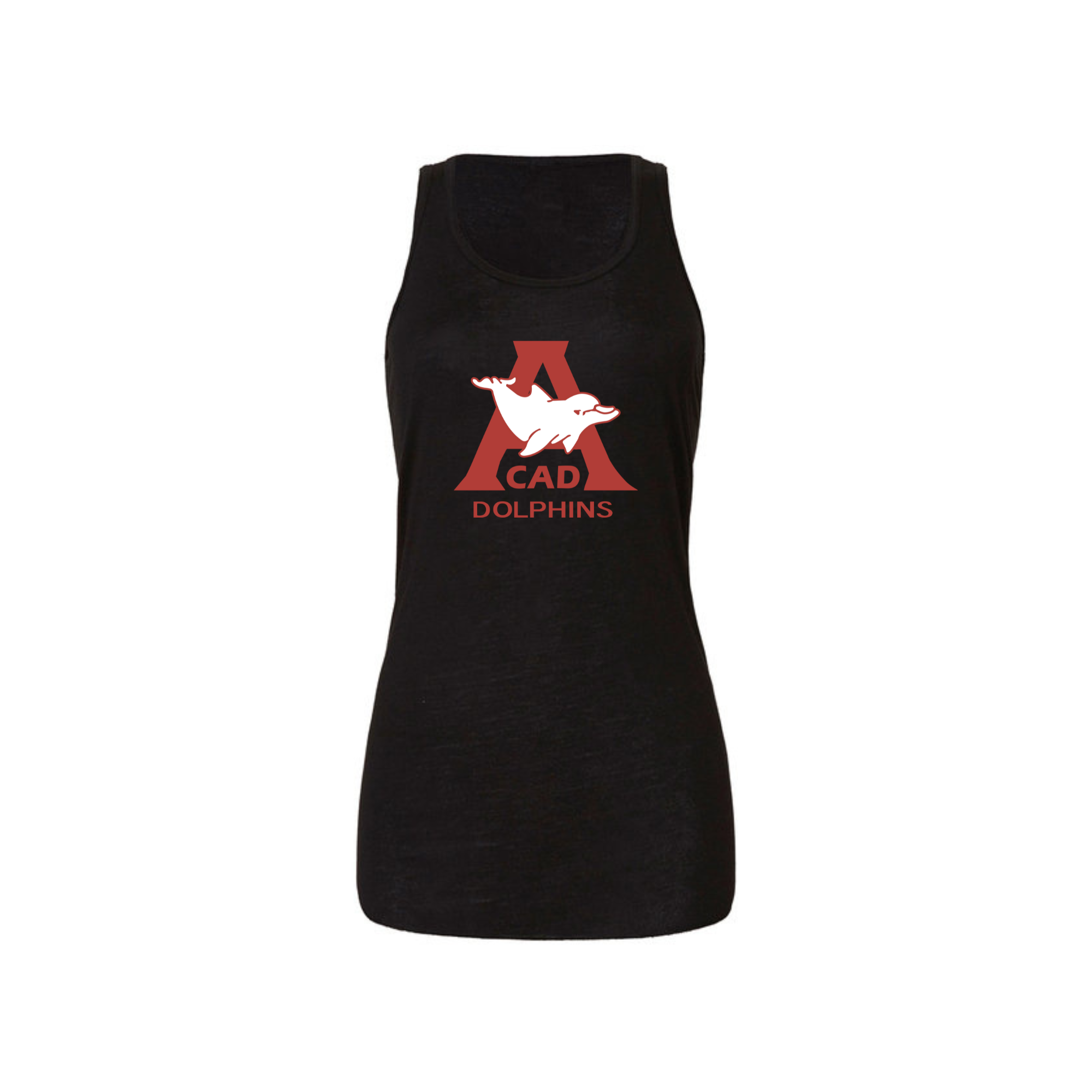 Ladies Racerback Flowy Tank (Customoized) - City of Atlanta Dolphins