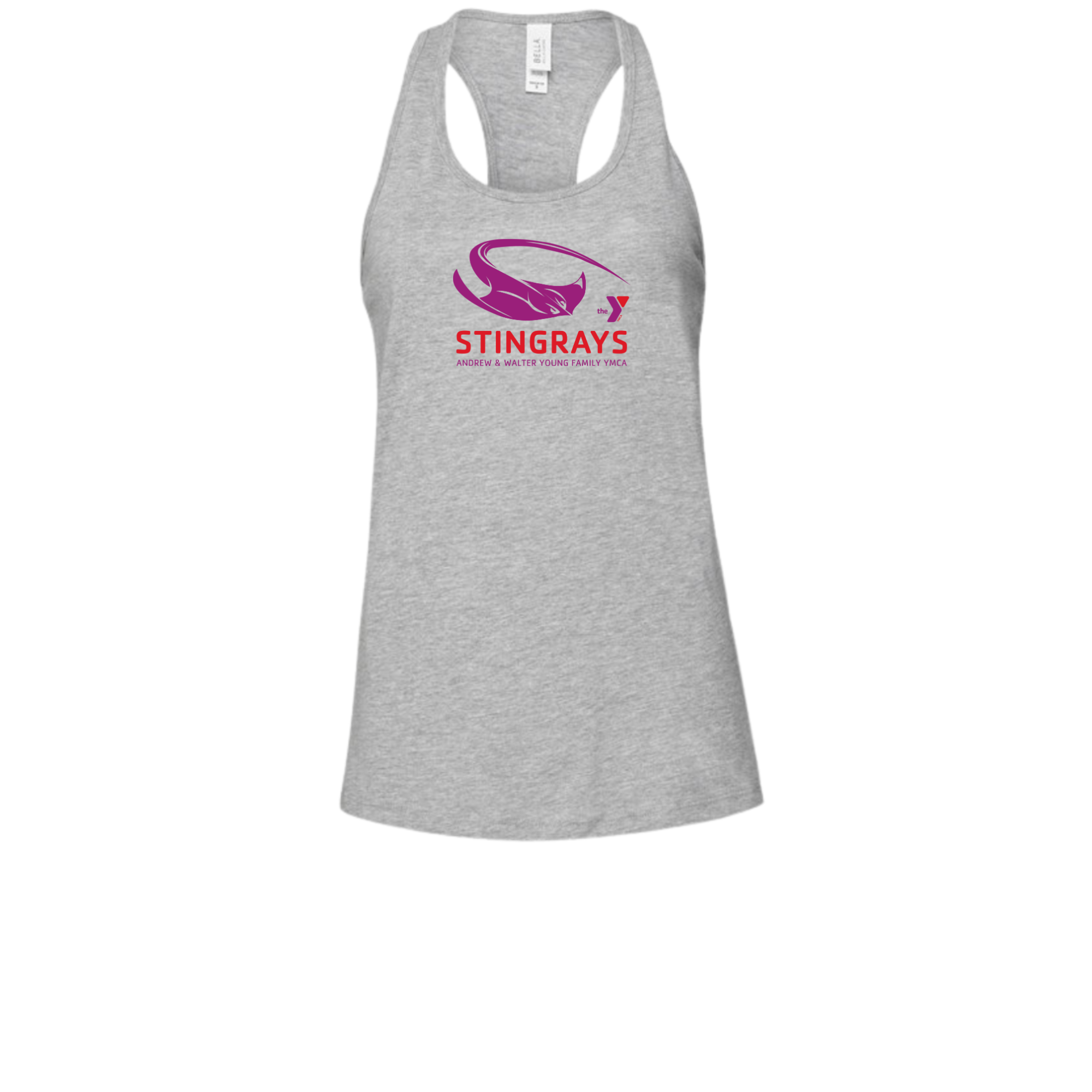 Ladies Racerback Flowy Tank (Customoized) - Andrew and Walter Young YMCA