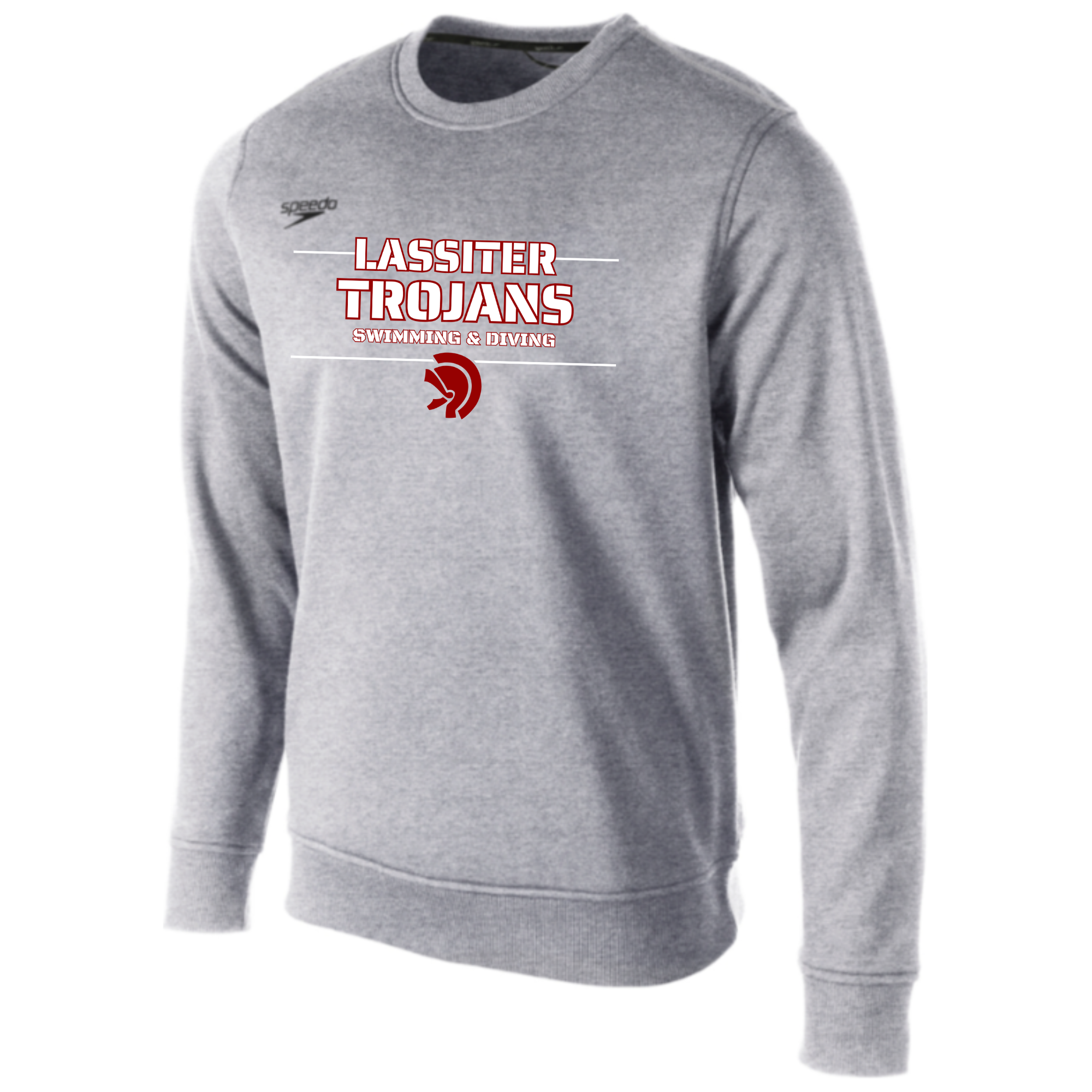 Speedo Fleece Crew Neck Sweatshirt (Customized) - Lassiter