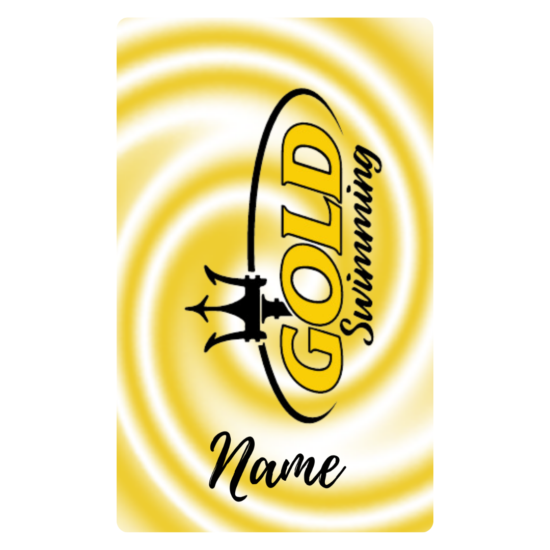 Aluminum Bag Tag (Customized) - Chattahoochee Gold