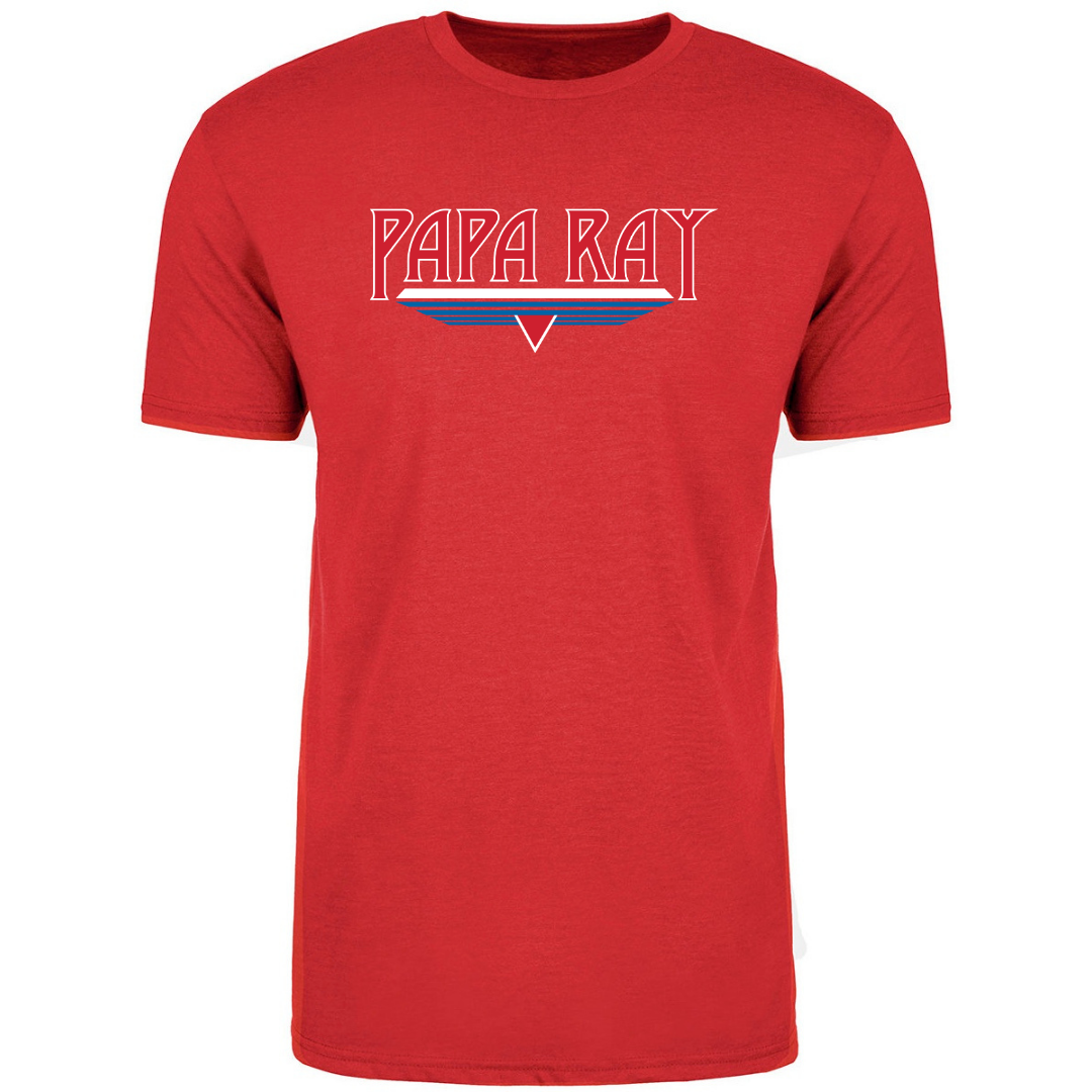 Papa Ray Short Sleeve T-Shirt (Customized) - Stingrays Swimming