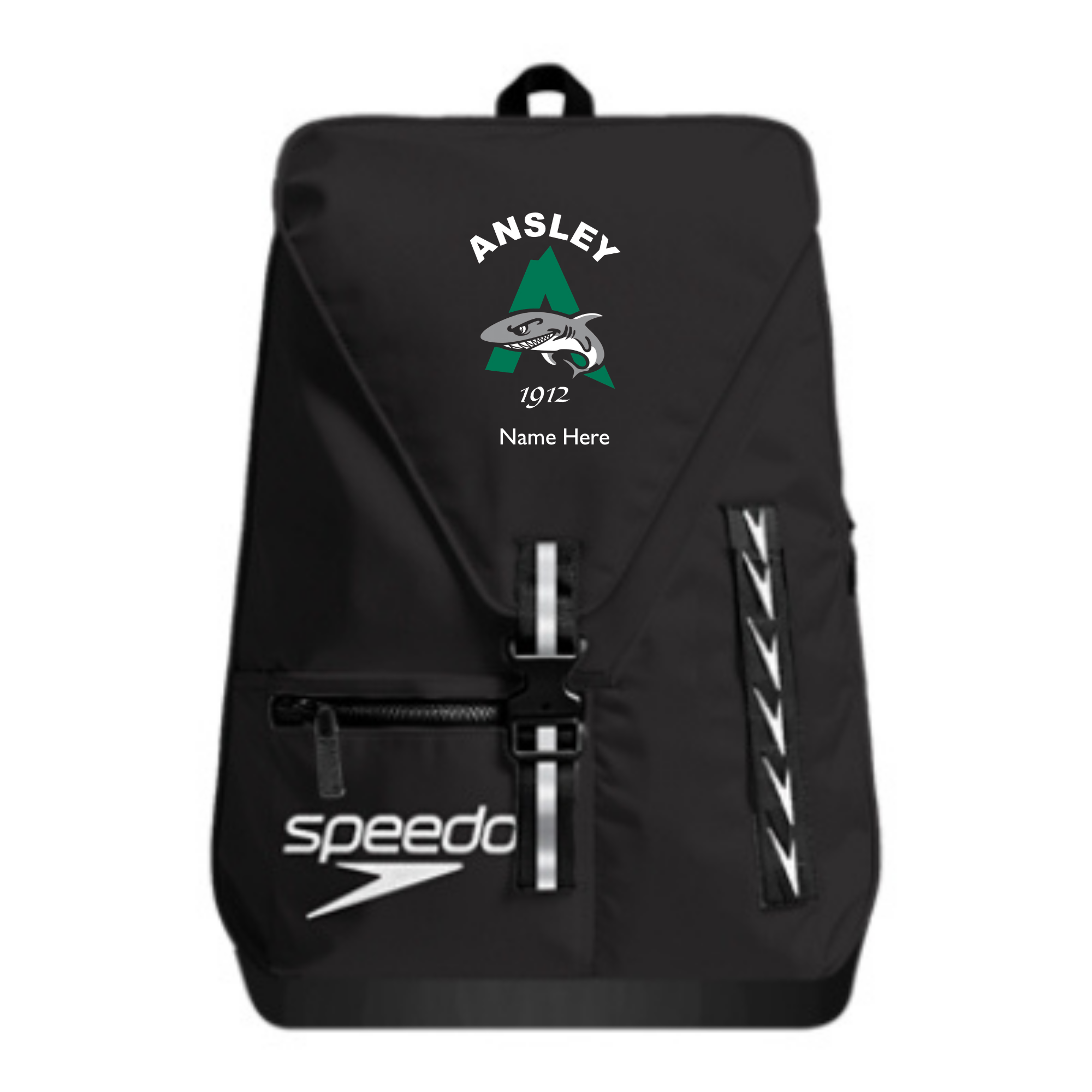 Speedo Solid 35L Team Bag (Embroidered) - Ansley Sharks
