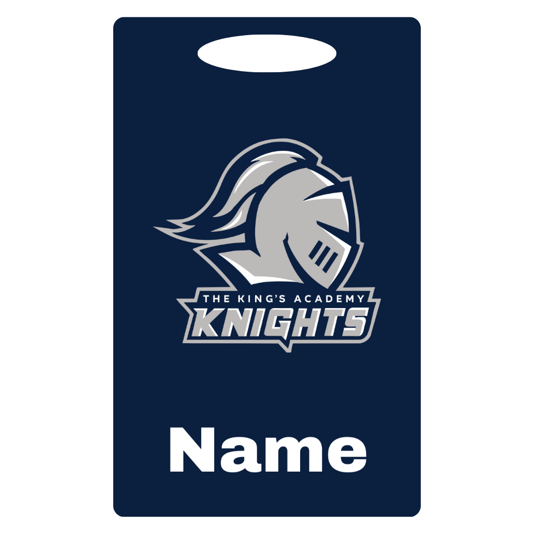 Aluminum Bag Tag (Customized) - Kings Academy