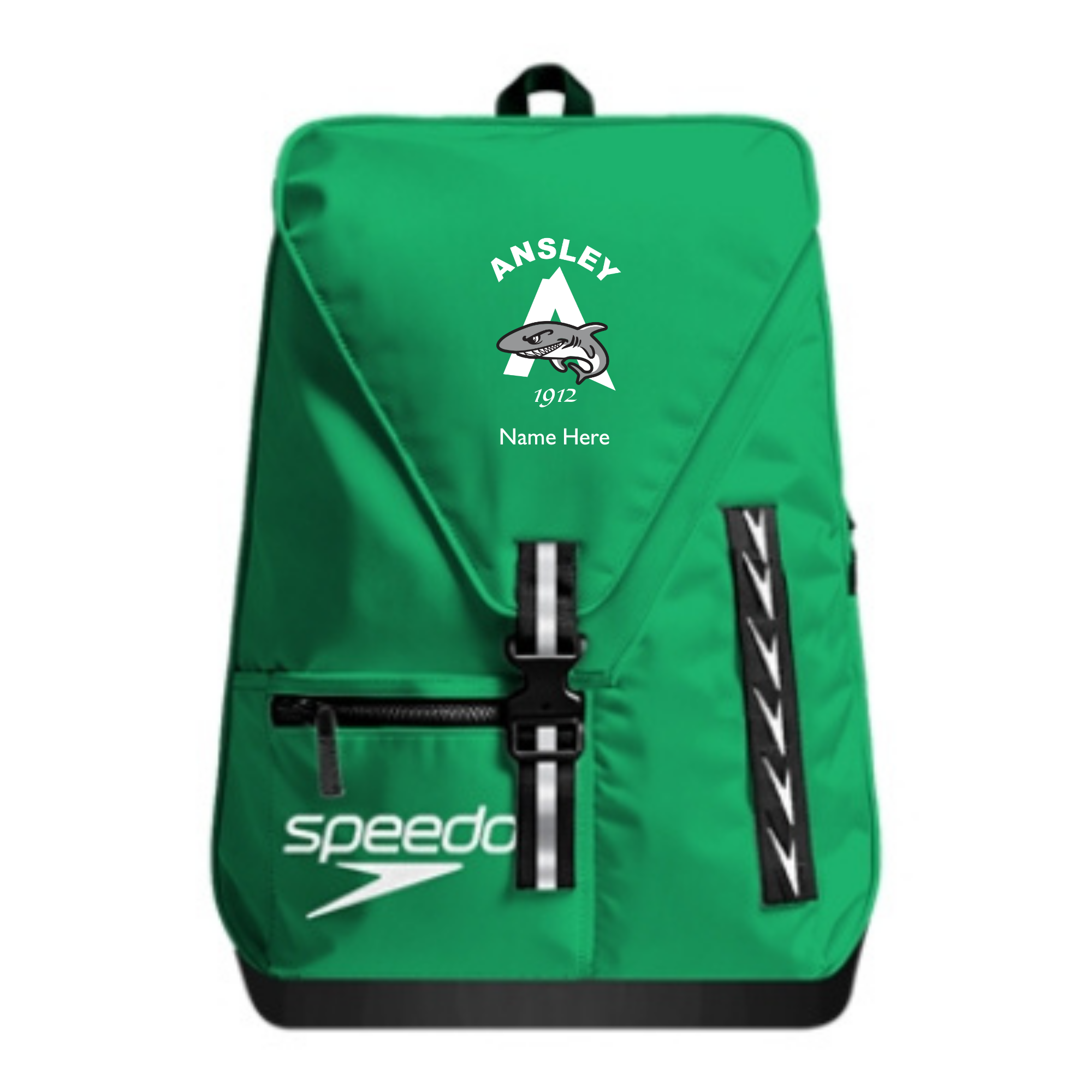 Speedo Solid 35L Team Bag (Embroidered) - Ansley Sharks