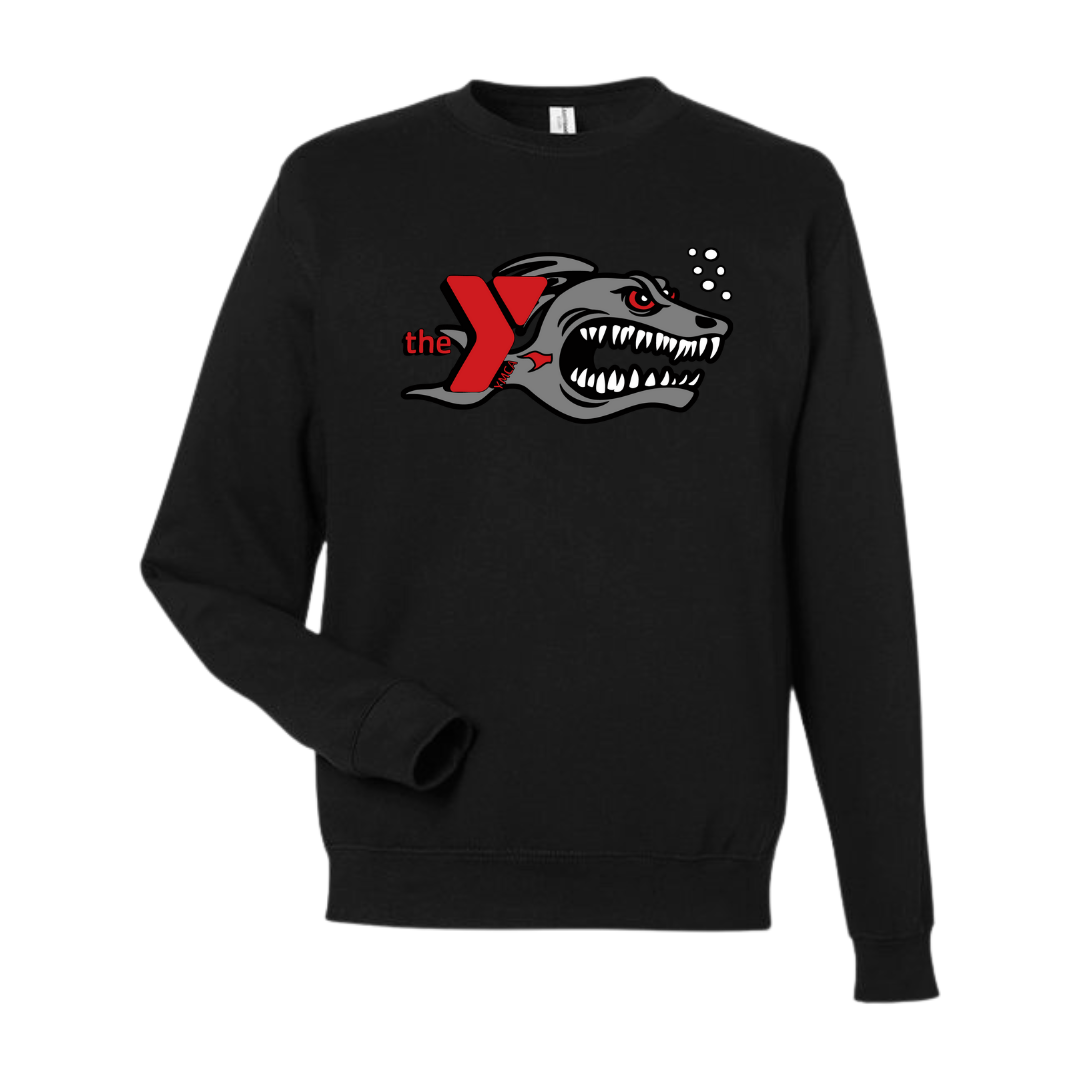 Fleece Crew Neck Sweatshirt (Customized) - Valdosta YMCA