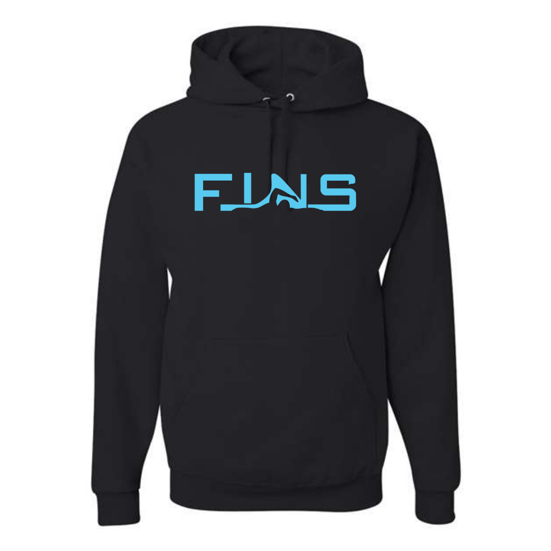 Medium Weight Unisex Hooded Sweatshirt (Customized) - Bluffton Fins
