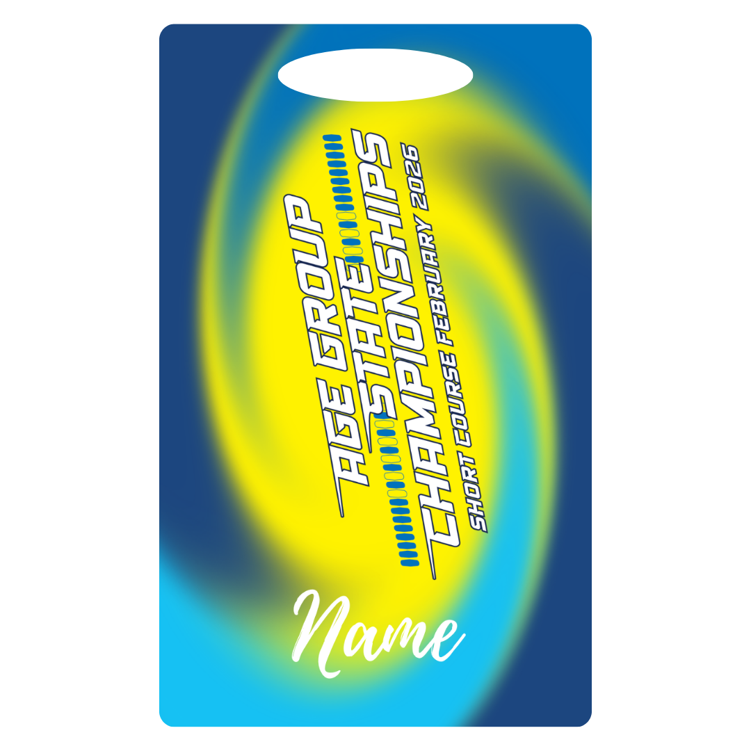 Aluminum Bag Tag (Customized) - 2026 Age Group State