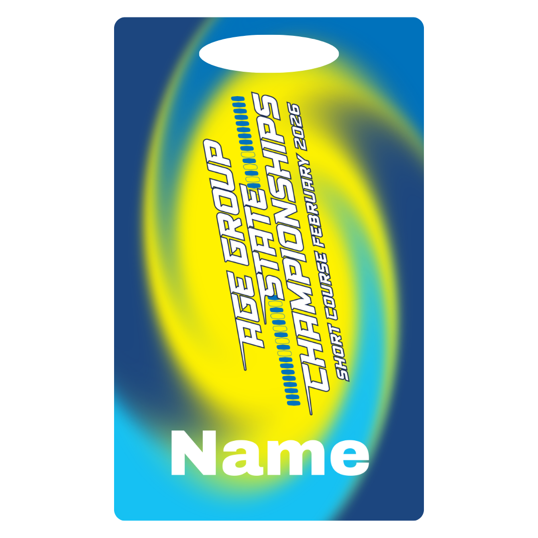 Aluminum Bag Tag (Customized) - 2026 Age Group State