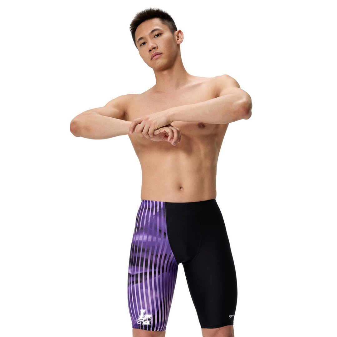 Speedo Endurasoft Linear Lava Jammer (Heat Press) - Lumpkin County HS