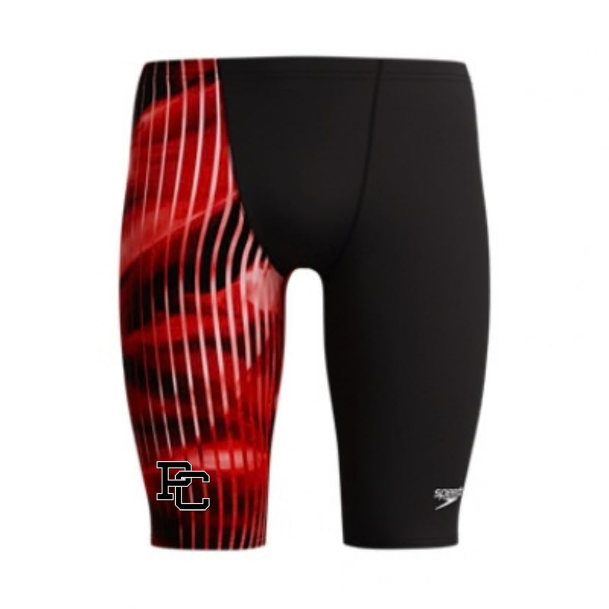 Speedo Endurasoft Linear Lava Jammer (Heat Press) - Pike Middle School