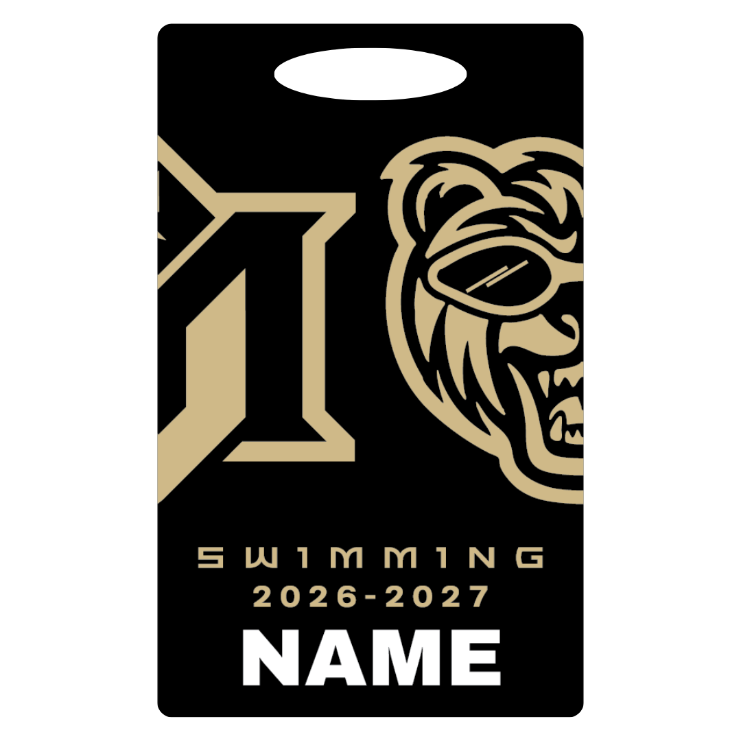 Aluminum Bag Tag (Customized) - Mountain View HS