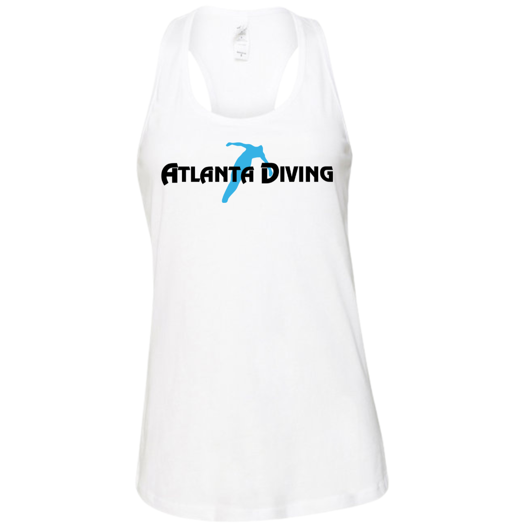 Ladies Racerback Flowy Tank (Customoized) - Atlanta Diving