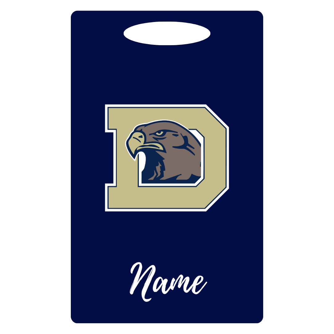 Aluminum Bag Tag (Customized) - Dacula High School