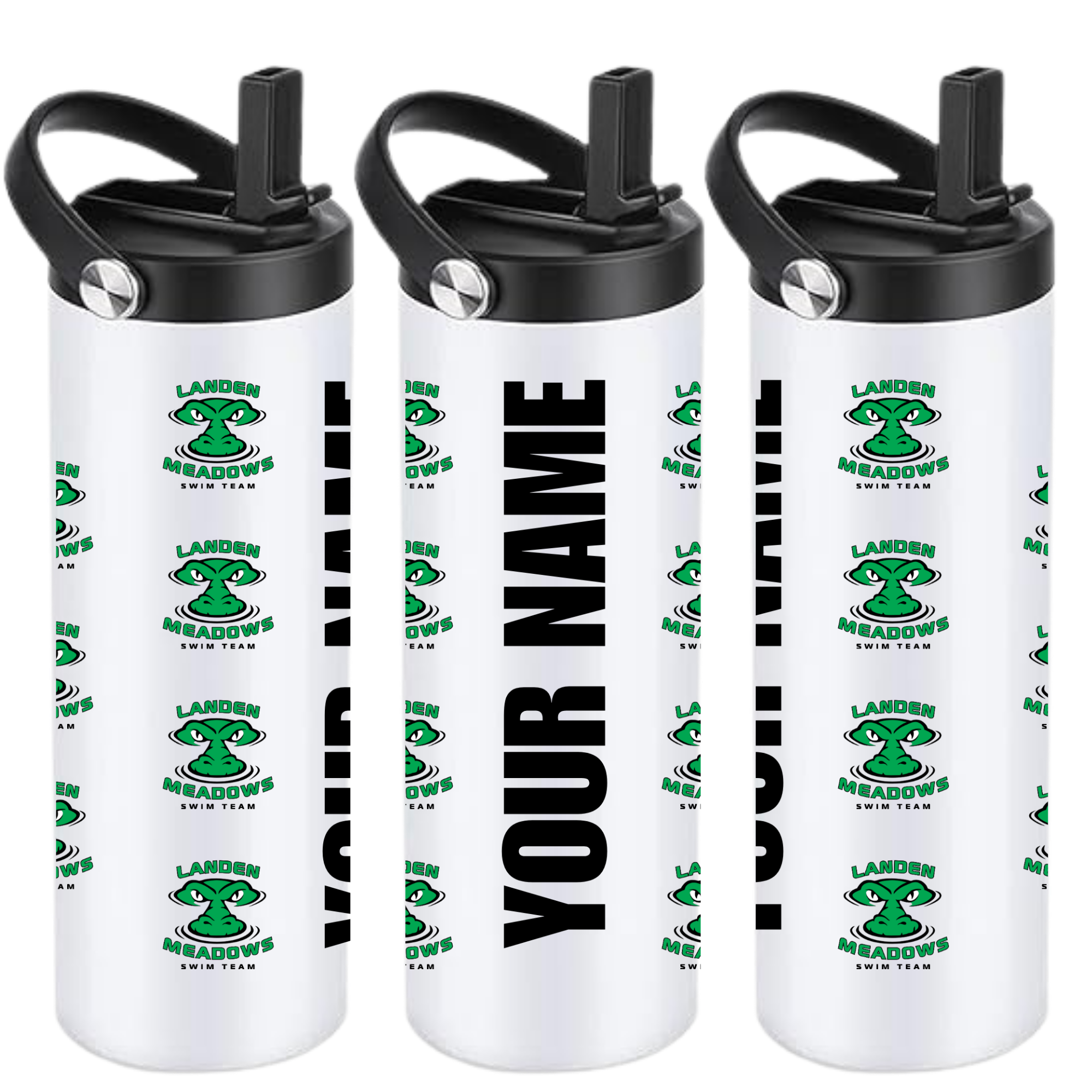 Personalized Insulated Sports Bottle 20oz (Customized) - Landen Meadows