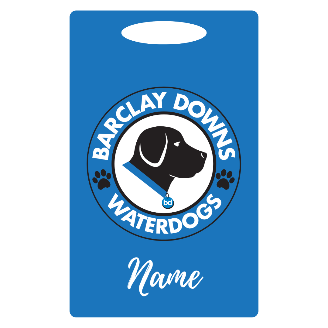 Aluminum Bag Tag (Customized) - Barclay Downs