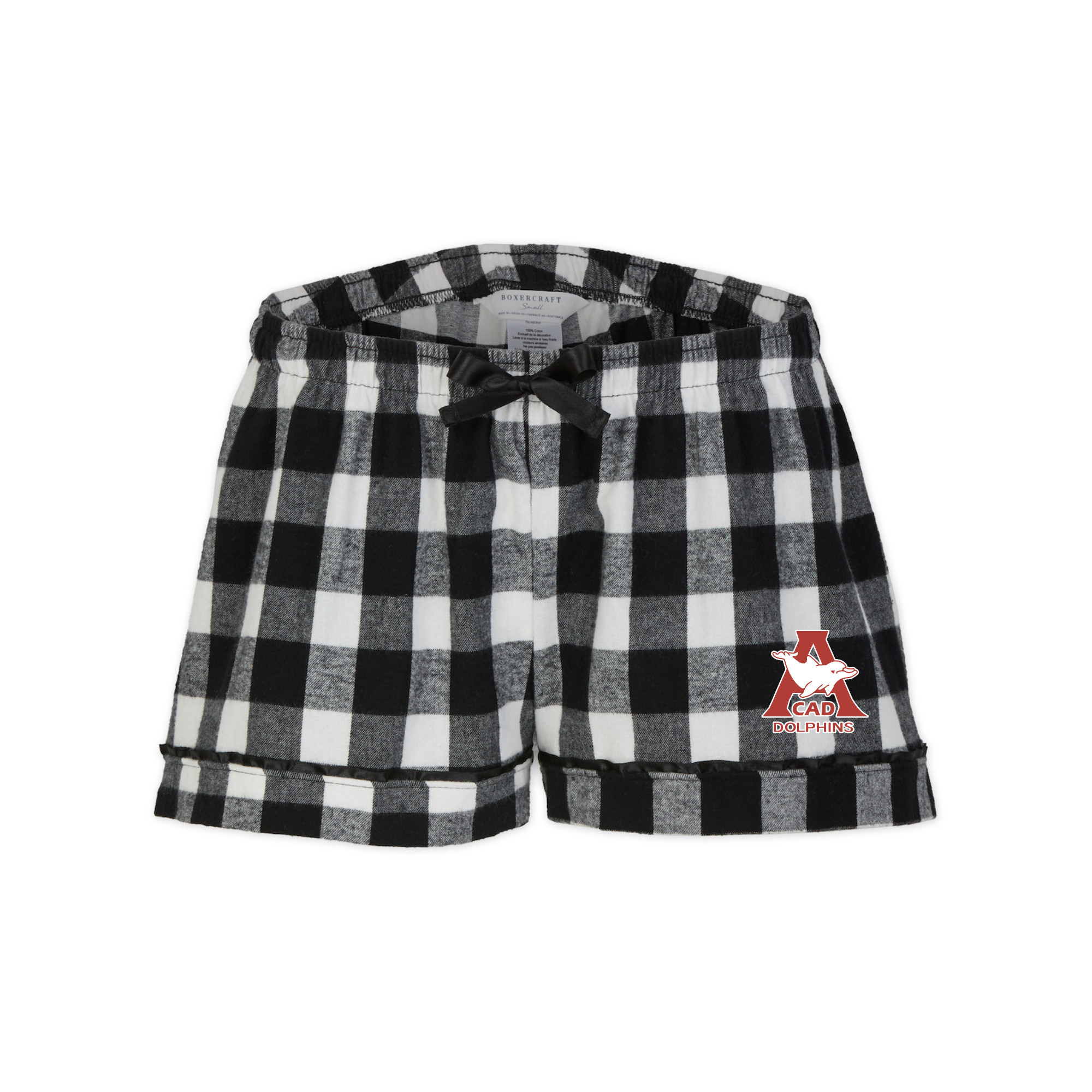 Boxercraft Women's Flannel Short (Customized).- City of Atlanta Dolphins