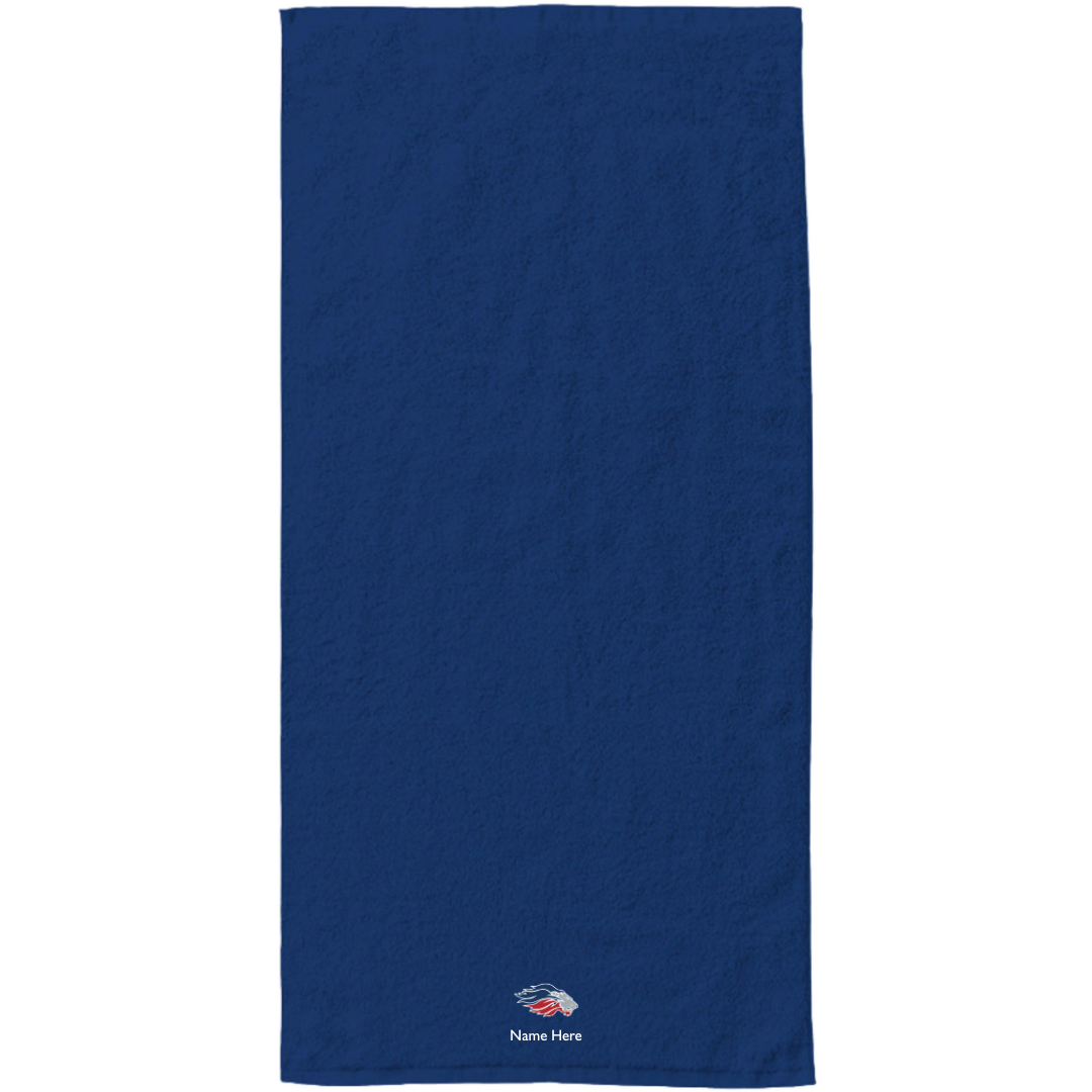 34" x 70" Velour Towel (Customized) - Valor Christian