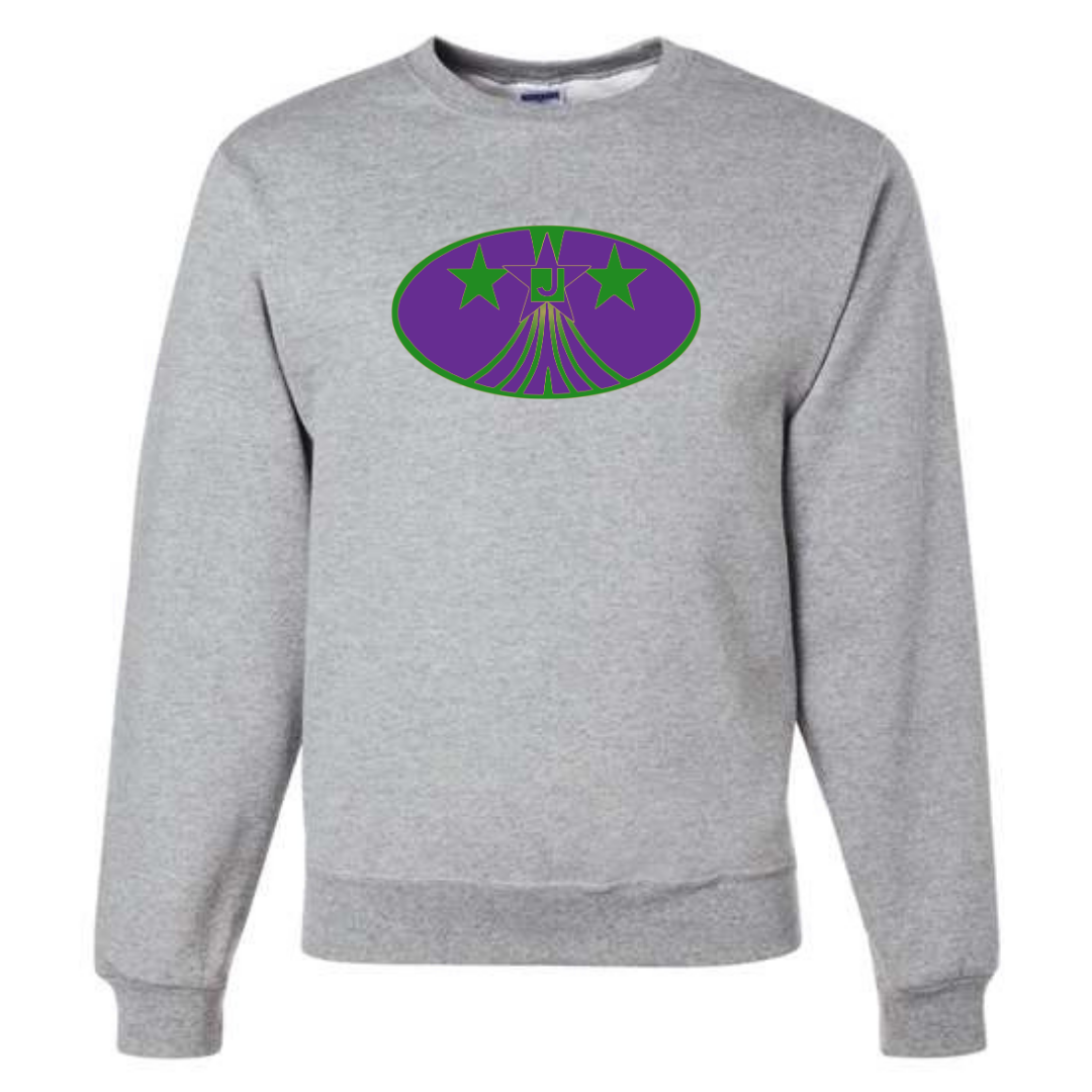 Fleece Crew Neck Sweatshirt (Customized) - Streamline and Sprint (The J)