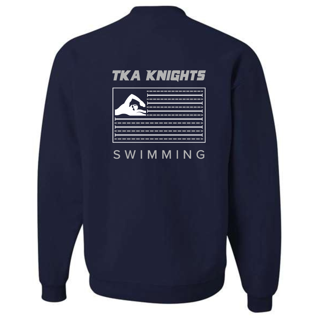 Fleece Crew Neck Sweatshirt (Heat Press) - Kings Academy