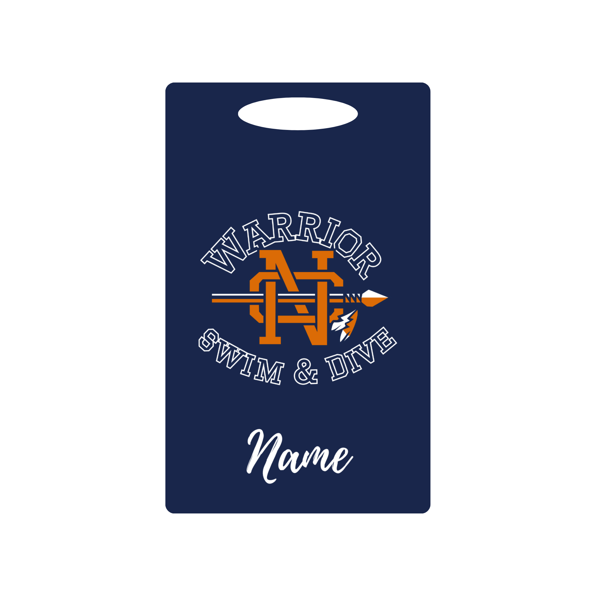 Aluminum Bag Tag (Customized) - North Cobb