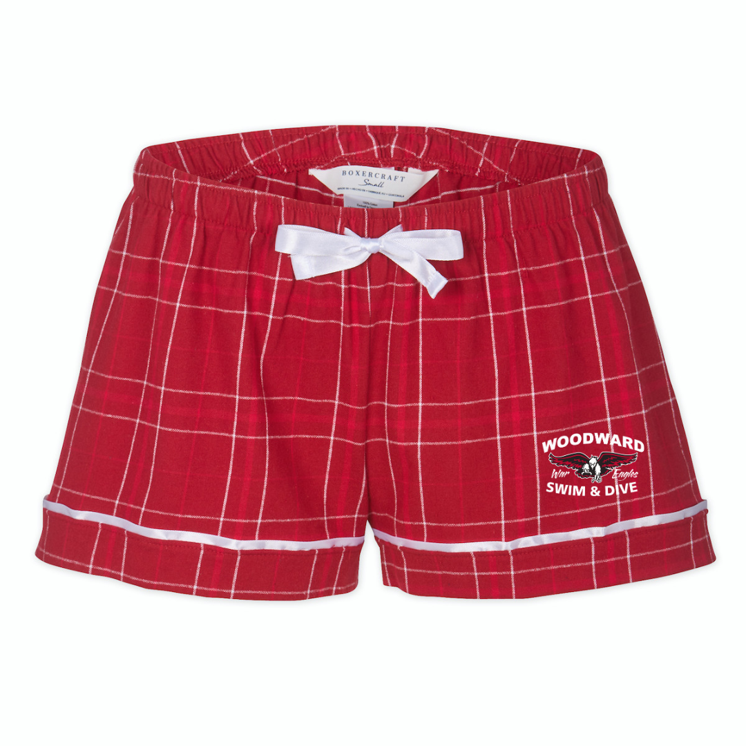 Boxercraft Women's Flannel Short (Customized) - Woodward