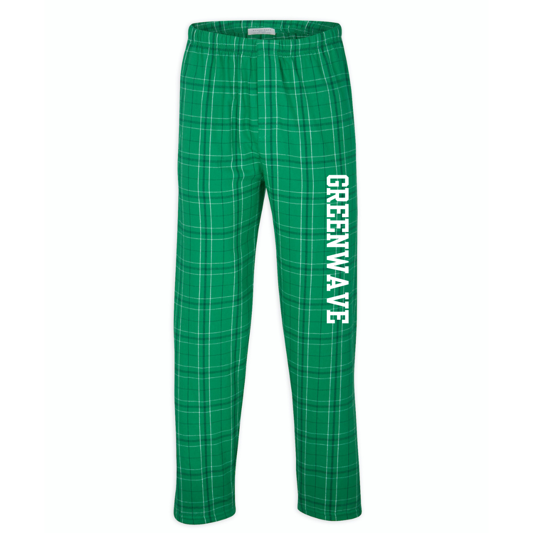 Boxercraft Flannel Pants (Customized) - Springfield Greenwave