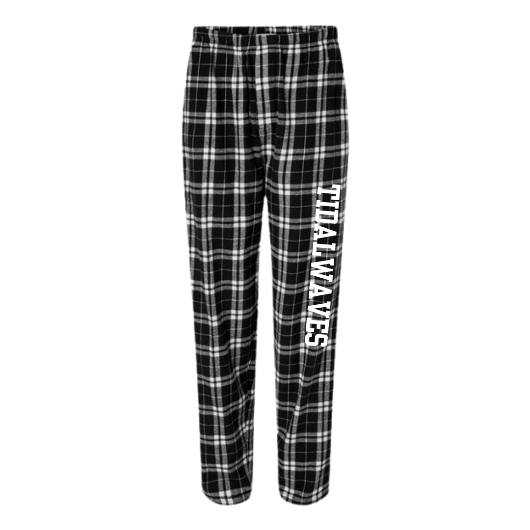 Boxercraft Flannel Pants (Customized) - Tiftarea Tidal Waves