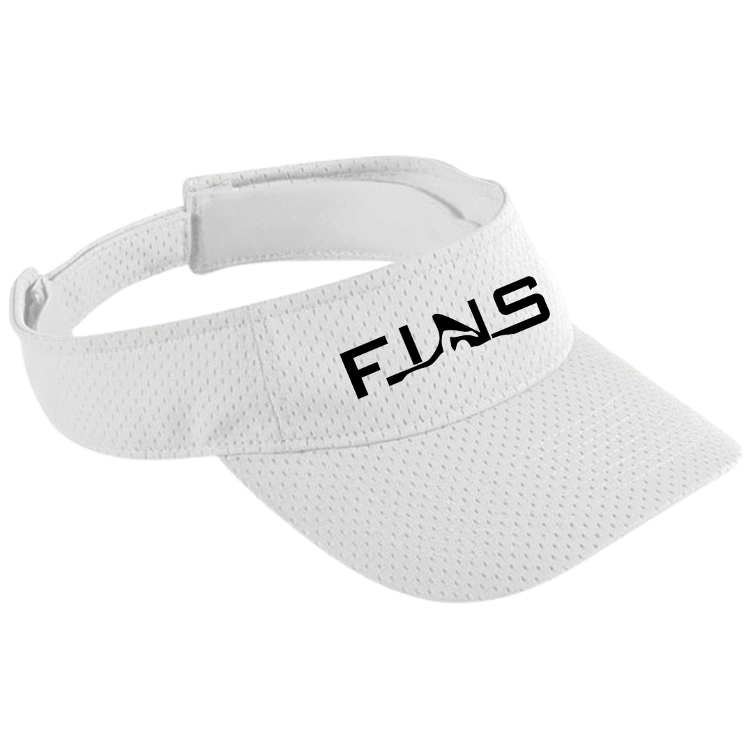 Athletic Mesh Visor (Customized) - Bluffton Fins