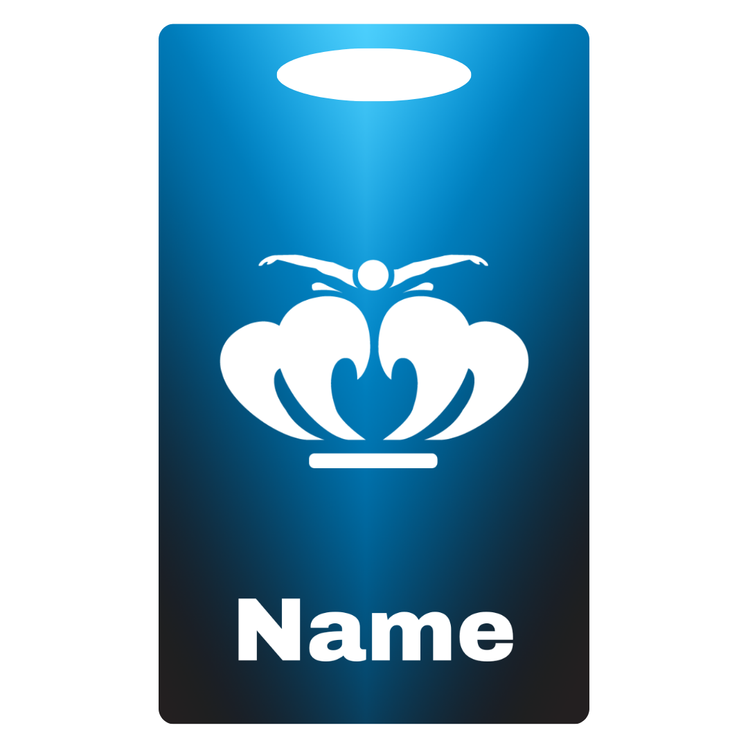 Aluminum Bag Tag (Customized) - ATOM