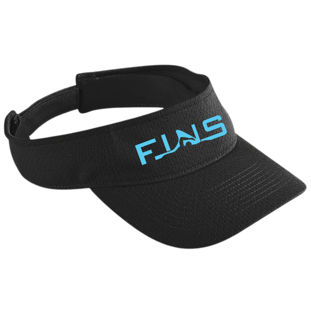 Athletic Mesh Visor (Customized) - Bluffton Fins