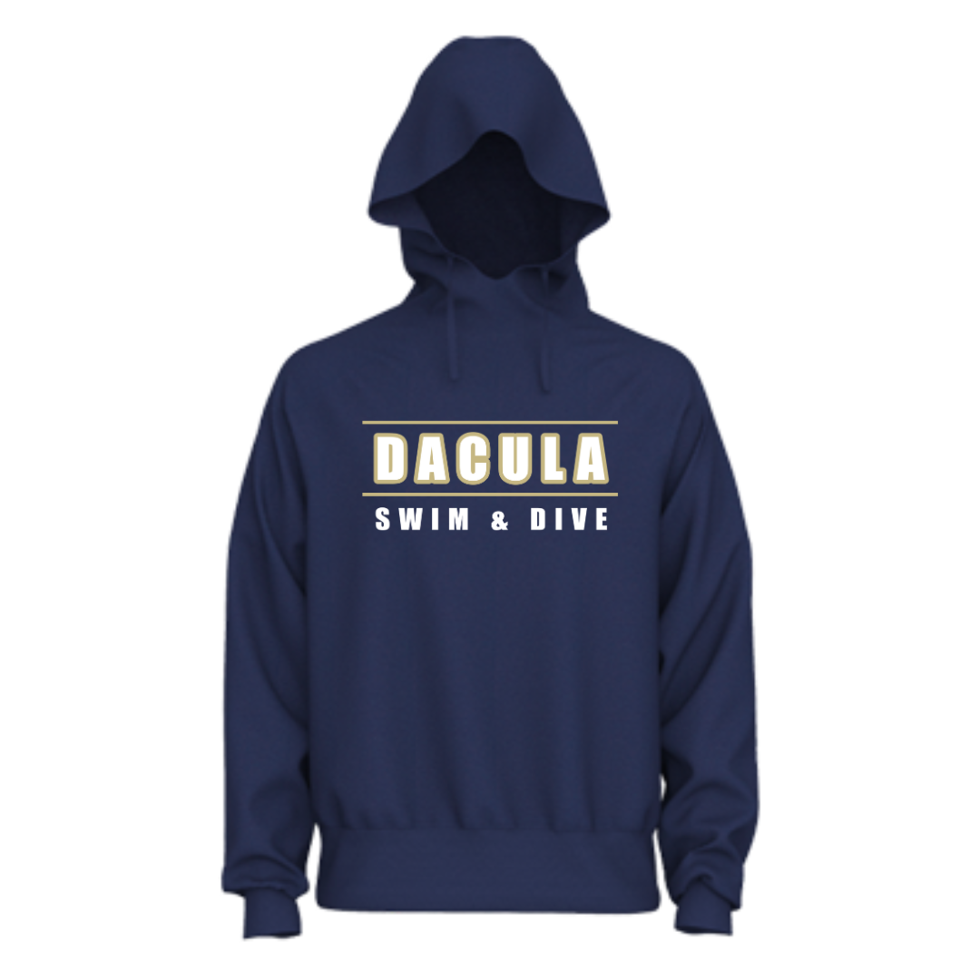 Speedo Unisex Hooded Sweatshirt (Customized) - Dacula High School