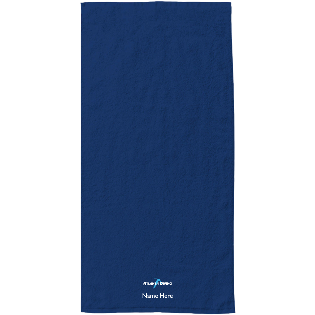 34" x 70" Velour Towel (Customized) - Atlanta Diving