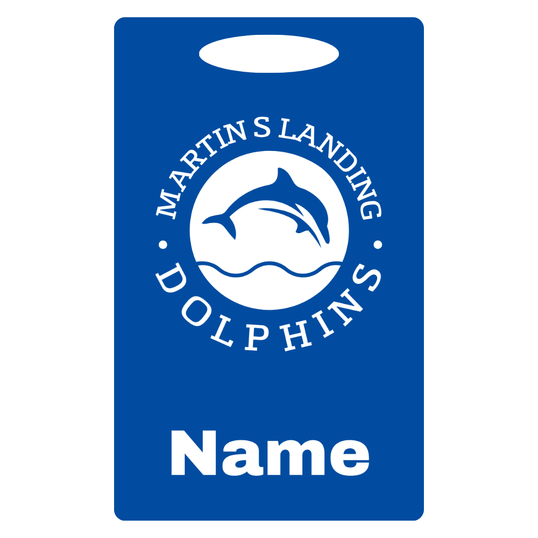 Aluminum Bag Tag (Customized) - Martins Landing