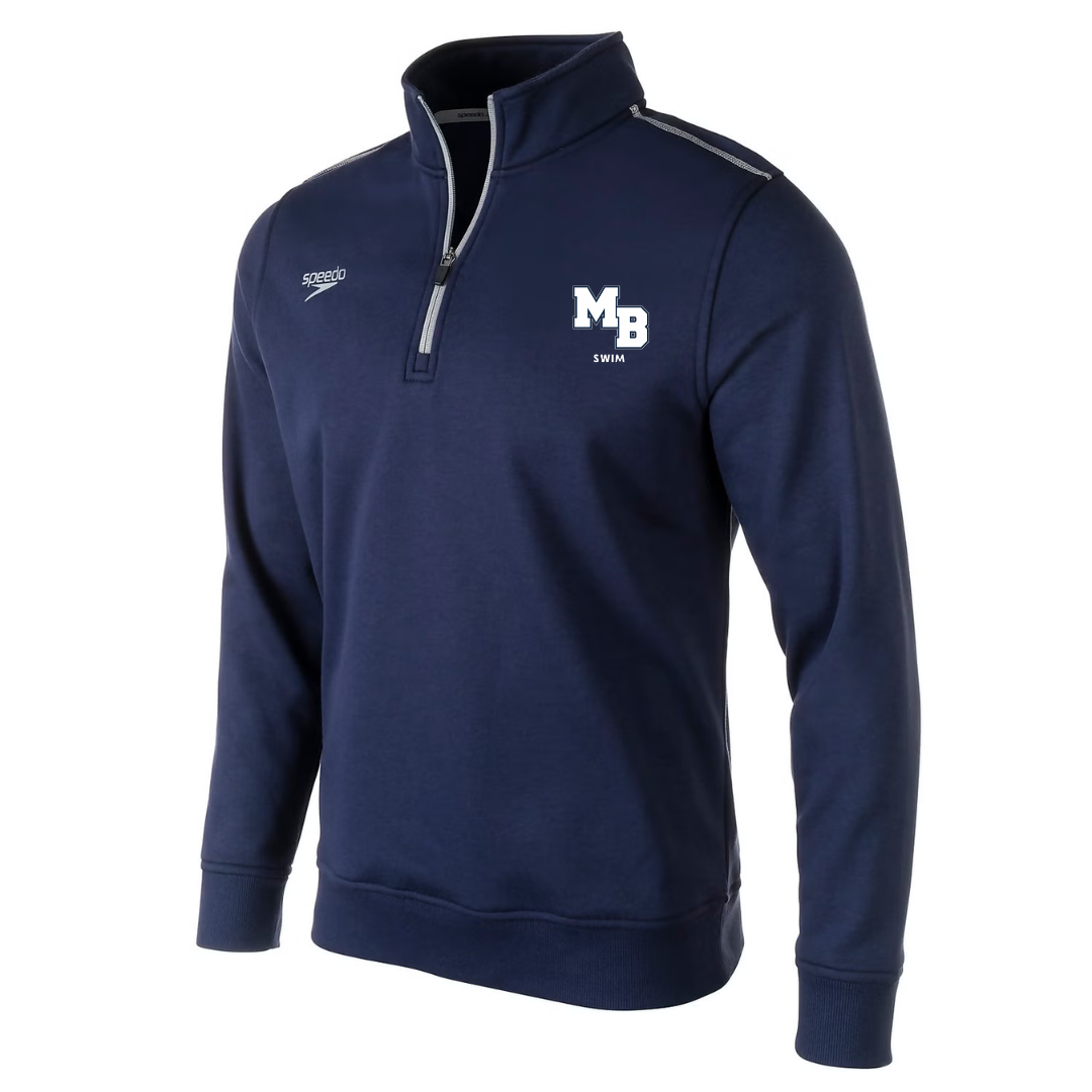 Speedo 1/4 Zip Fleece Sweatshirt (Customized) - Mount Bethel