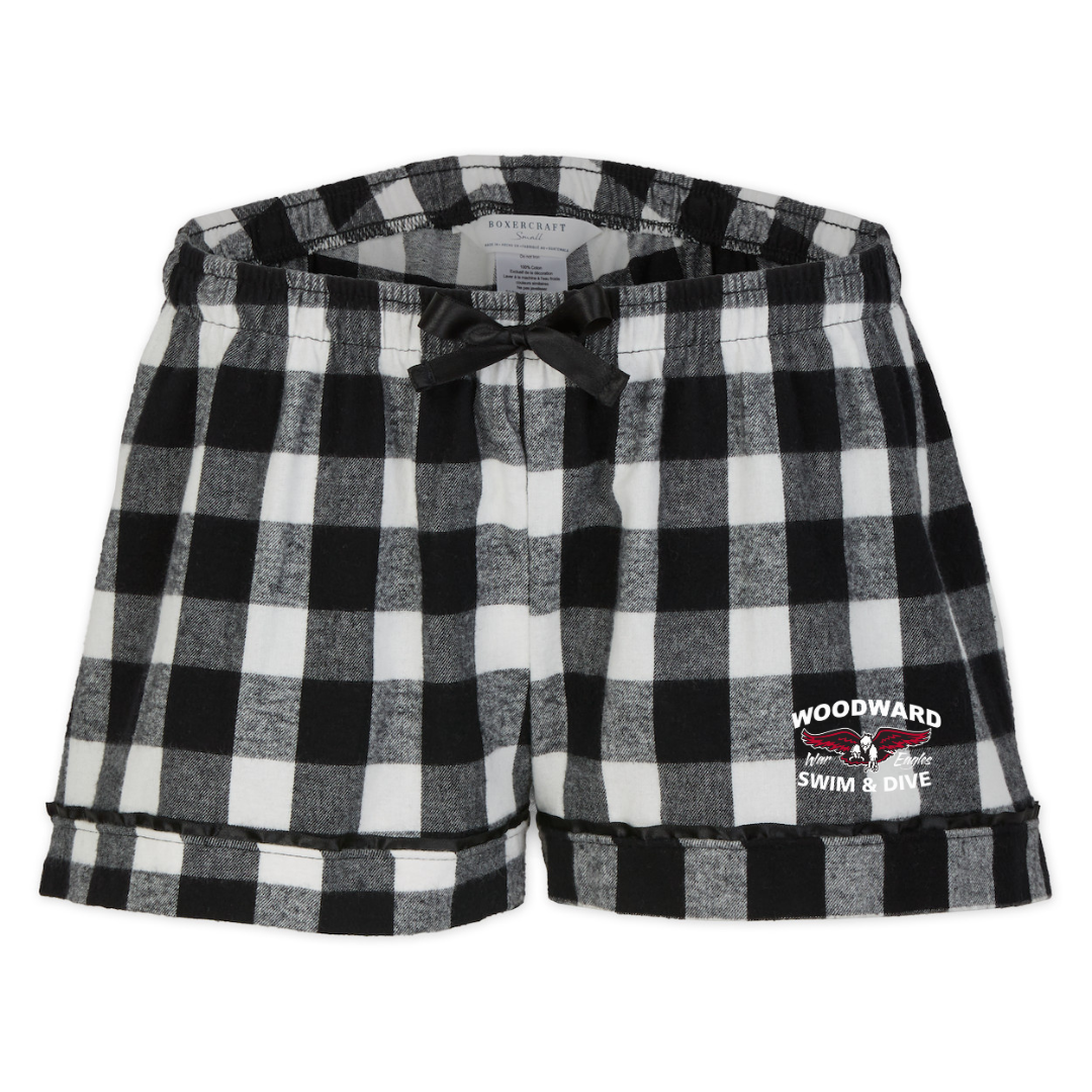 Boxercraft Women's Flannel Short (Customized) - Woodward