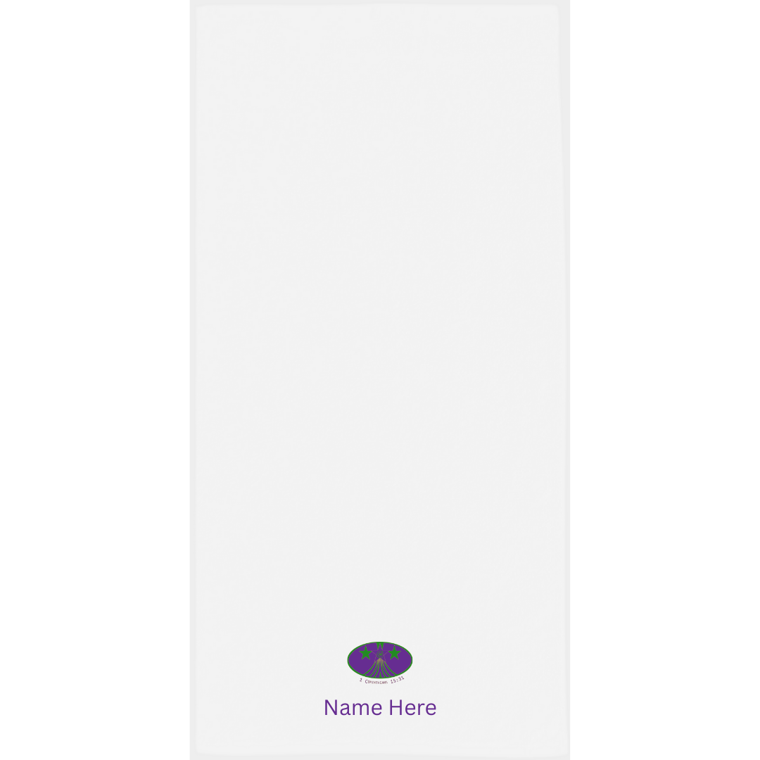 34" x 70" Velour Towel (Customized) - Streamline and Sprint