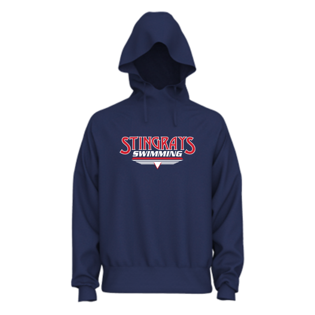 Speedo Unisex Hooded Sweatshirt (Customized) - Stingrays Swimming