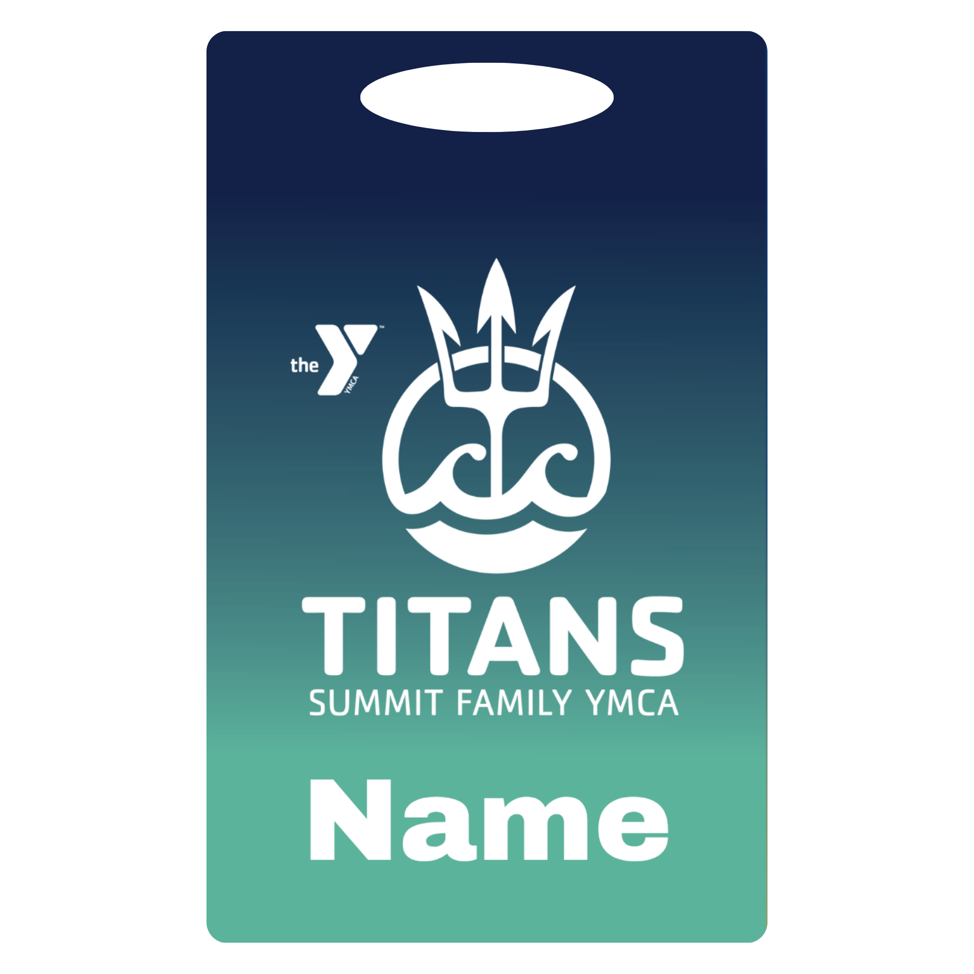Aluminum Bag Tag (Customized) - Summit