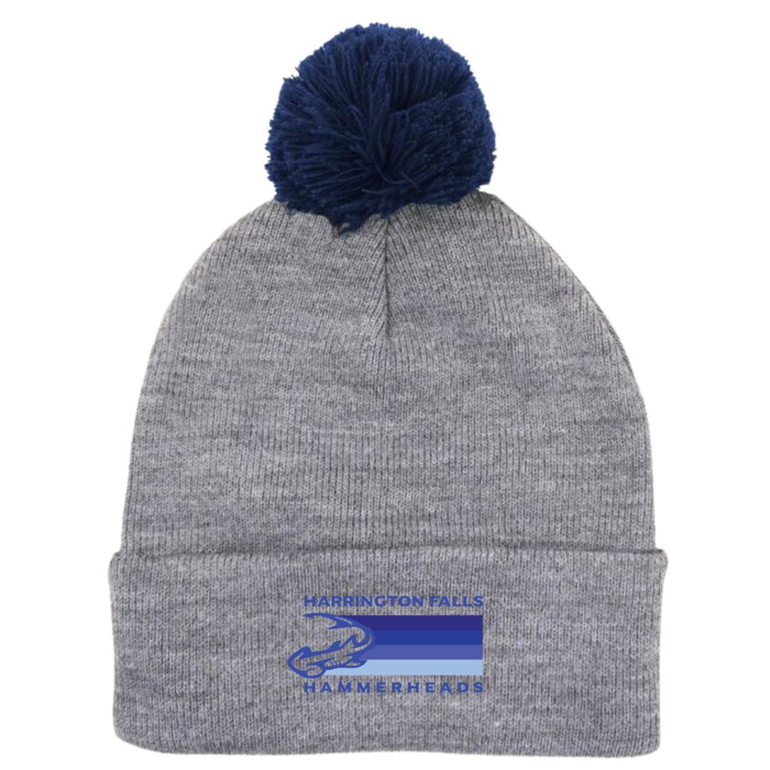 Puff Ball Beanie (Customized) - Harrington Falls
