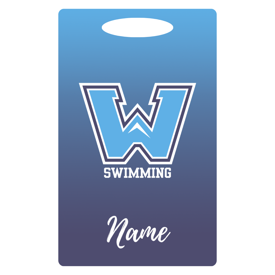Aluminum Bag Tag (Customized) - Watauga High School