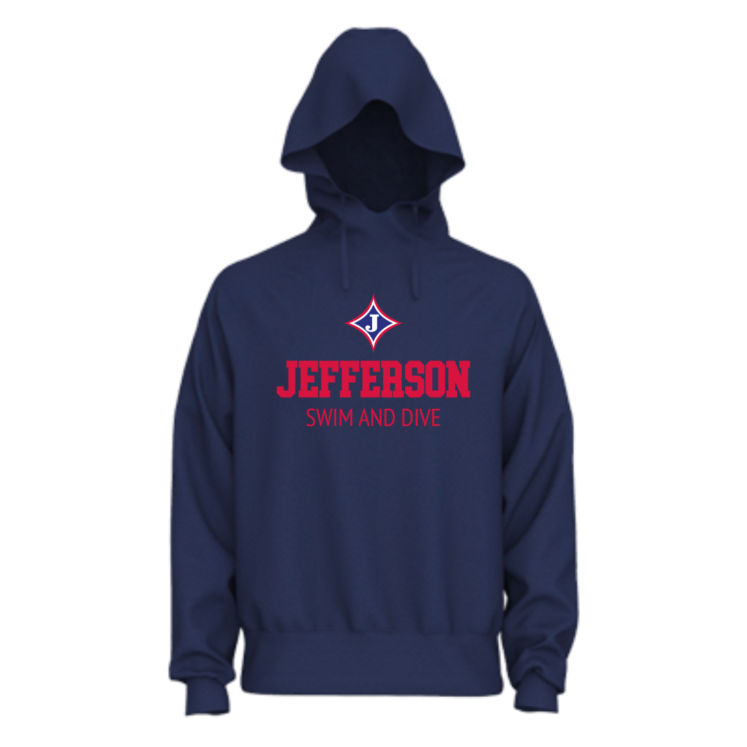 Speedo Unisex Hooded Sweatshirt (Customized) - Jefferson