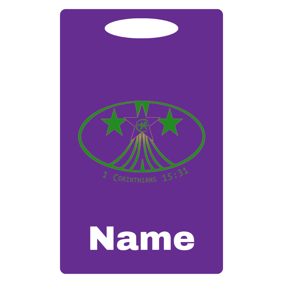 Aluminum Bag Tag (Customized) - Streamline and Sprint