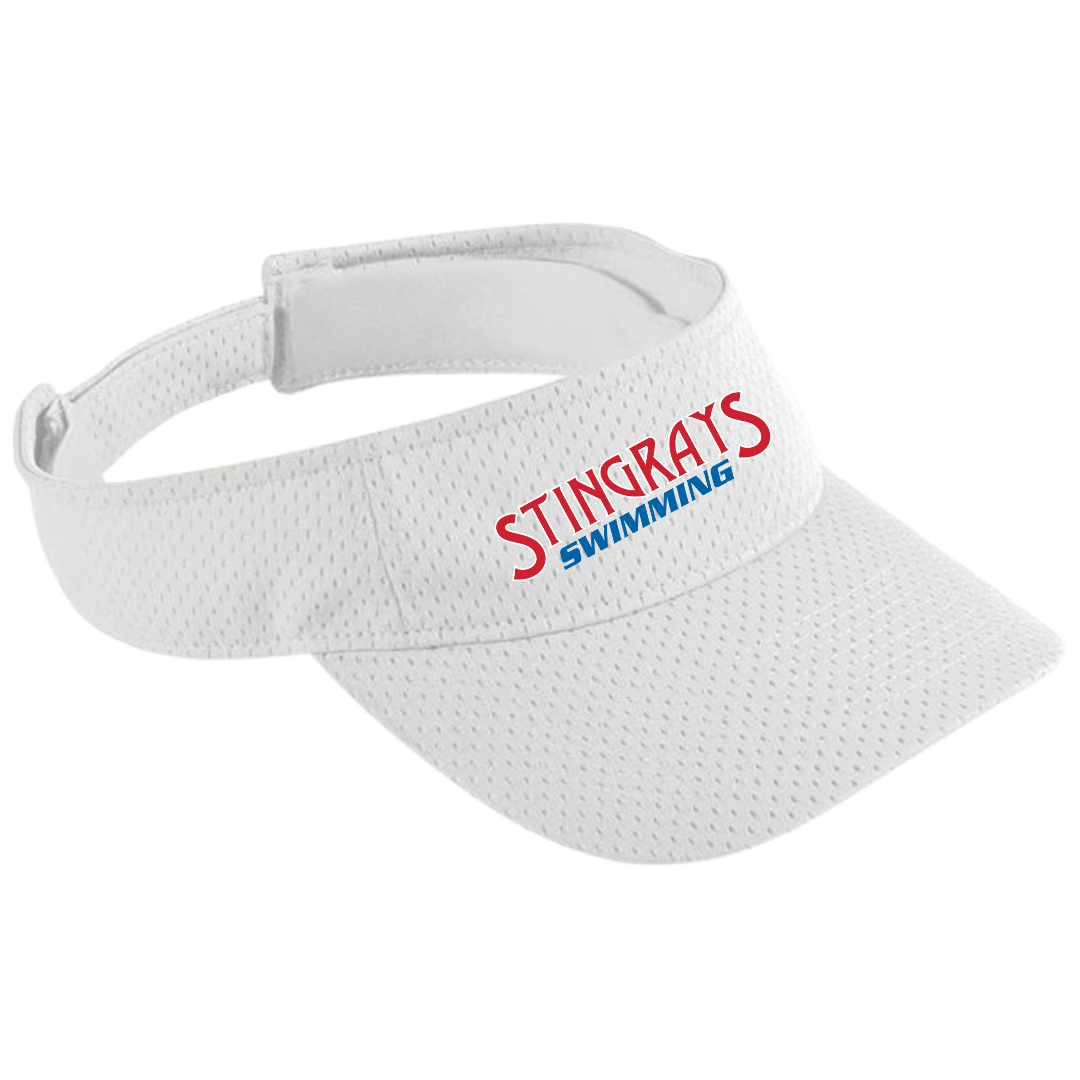 Athletic Mesh Visor (Customized) - Stingrays Swimming
