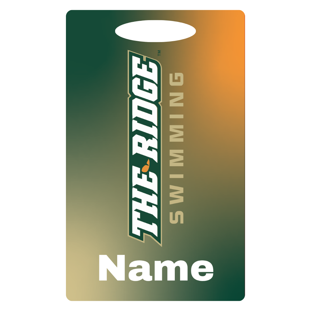 Aluminum Bag Tag Ridge Logo (Customized) - Catawba Ridge