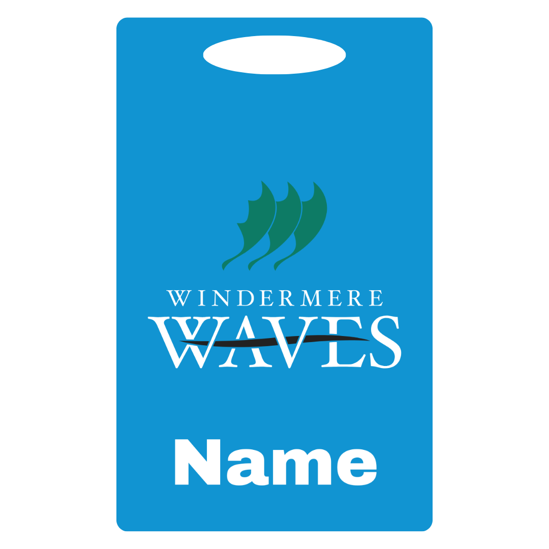 Aluminum Bag Tag (Customized) - Windermere